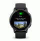 vívoactive 5 - Slate Aluminum Bezel with Black Case and Silicone Band  - 010-02862-10 - Garmin